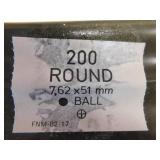 7.62 X 51 MM BALL 200 ROUNDS 7.62 X 51 MM BALL 200 ROUNDS