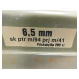 6.5 MM SK PTR M/94 PRJ M/41 200 ROUNDS 6.5 MM SK PTR M/94 PRJ M/41 200 ROUNDS