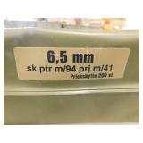 6.5 MM SK PTR M/94 PRJ M/41 200 ROUNDS