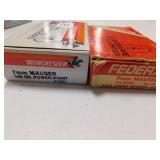 7MM MAUSER PARTIAL BOXES (2) 22 TOTAL ROUNDS 7MM MAUSER PARTIAL BOXES (2) 22 TOTAL ROUNDS