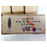 8MM M. 30 SHARFE IN CLIPS (2) OF 5 RDS (10 8MM M. 30 SHARFE IN CLIPS (2) OF 5 RDS (10
