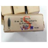 8MM M. 30 SHARFE IN CLIPS (2) OF 5 RDS (10 8MM M. 30 SHARFE IN CLIPS (2) OF 5 RDS (10