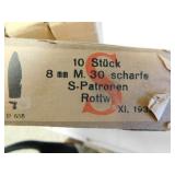 8MM M. 30 SHARFE IN CLIPS (2) OF 5 RDS (10 8MM M. 30 SHARFE IN CLIPS (2) OF 5 RDS (10