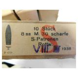 8MM M. 30 SHARFE IN CLIPS (2) OF 5 RDS (10 8MM M. 30 SHARFE IN CLIPS (2) OF 5 RDS (10