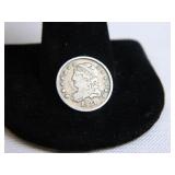 1834-P Half Dime; Capped Bust Variety;