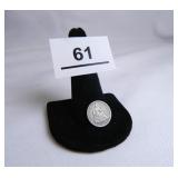 1853-P Half Dime; Seated;