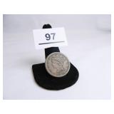 1853-P Large Cent; Braided Hair Variety;