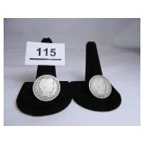 1892-P Barber Quarters-(2);