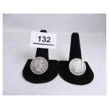Barber Quarters-(2); 1916-D; 1916-P;