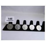 Washington Quarters-(5); 1976-D (Bicentennial); 19