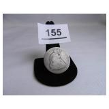 1857-P Seated Liberty Half Dollar;