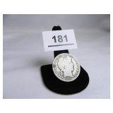 1904-P Barber Half Dollar;