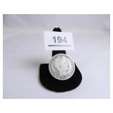 1907-D Barber Half Dollar;