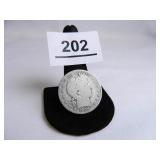 1908-S Barber Half Dollar;