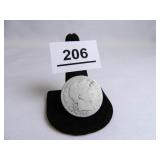 1909-S Barber Half Dollar;