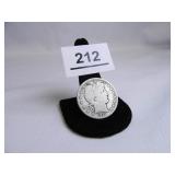 1911-D Barber Half Dollar;