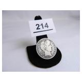 1911-S Barber Half Dollar;