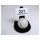 1915-S Barber Half Dollar;