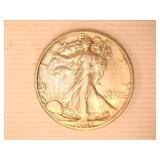 1947-P Walking Liberty Half Dollar;