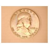 1952-D & 1952-D Franklin Half Dollars;