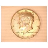 Kennedy Half Dollars-(4); 1965-P; 1966-P; 1966-P;