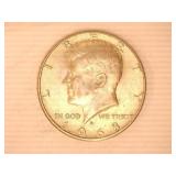 Kennedy Half Dollars-(5);  (1968-D-3; 1969-D-2);