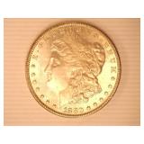 1880-S Morgan Silver Dollar;