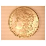 1881-S Morgan Silver Dollar;