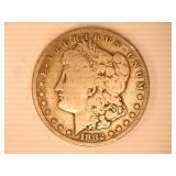 1882-S Morgan Silver Dollar;