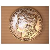 1884-P Morgan Silver Dollar;