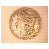 1884-O Morgan Silver Dollar;