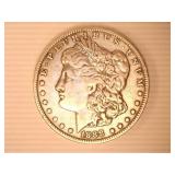 1888-P Morgan Silver Dollar;