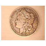 1888-O Morgan Silver Dollar;