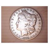1899-S Morgan Silver Dollar;