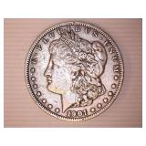 1901-O Morgan Silver Dollar;