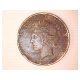 1922-S Peace Silver Dollar;