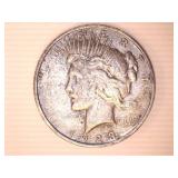 1923-P Peace Silver Dollar;
