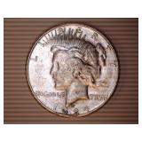 1924-S Peace Silver Dollar;