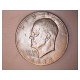 1972 Eisenhower Dollars-(4); 1972P-3; 1972D-1;