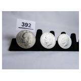 1976-P Eisenhower Bicentennial Dollars-(3);