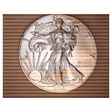 2018-One Troy Ounce Silver; Fine Silver;