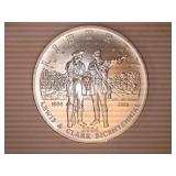 2004 Silver Lewis & Clark Commemorative Dollar;