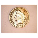 Indian Head Cents-(5); 1905-2; 1906-1; 1907-2;
