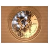 1996-S Proof Clad Atlanta Olympic Games Soccer Com