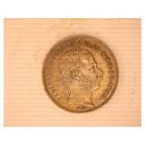 1879 Hungary 1 Franc.;