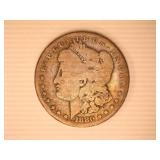 1880 Morgan Silver Dollar; New Orleans;