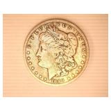 1890 Morgan Silver Dollar; New Orleans;