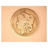 1891 Morgan Silver Dollar; New Orleans;