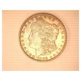 1896 Morgan Silver Dollar; Philadelphia;