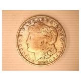 1921 Morgan Silver Dollar; Philadelphia;